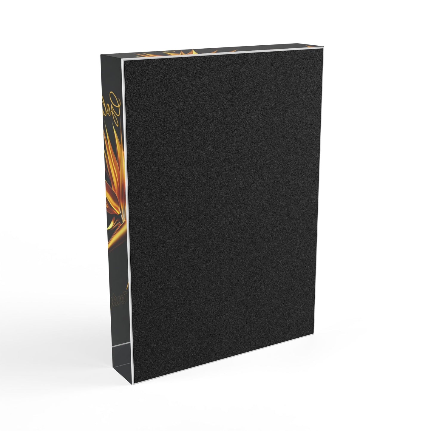 "Golden Touch" Collection - 'Bird of Paradise' Design #1 by vca - Photo Block