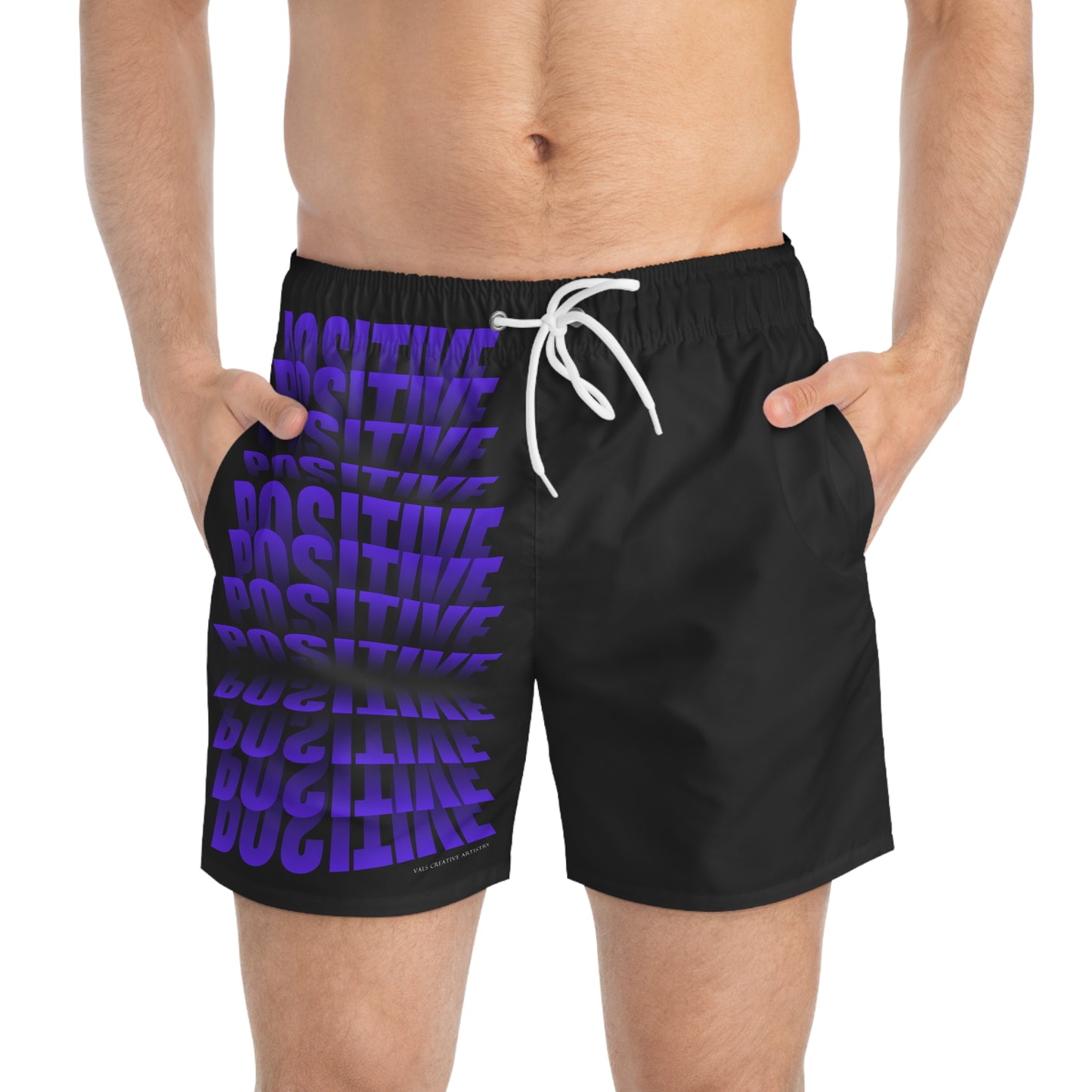 "Elevated Style" Collection - Designer Swim Trunks - by vca