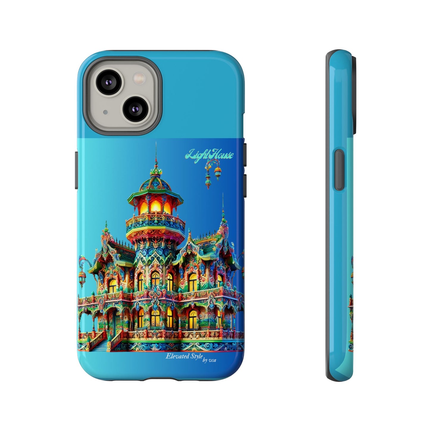 "Elevated Style" Collection - 'LightHouse2' design by vca - Designer iPhone Tough Cases