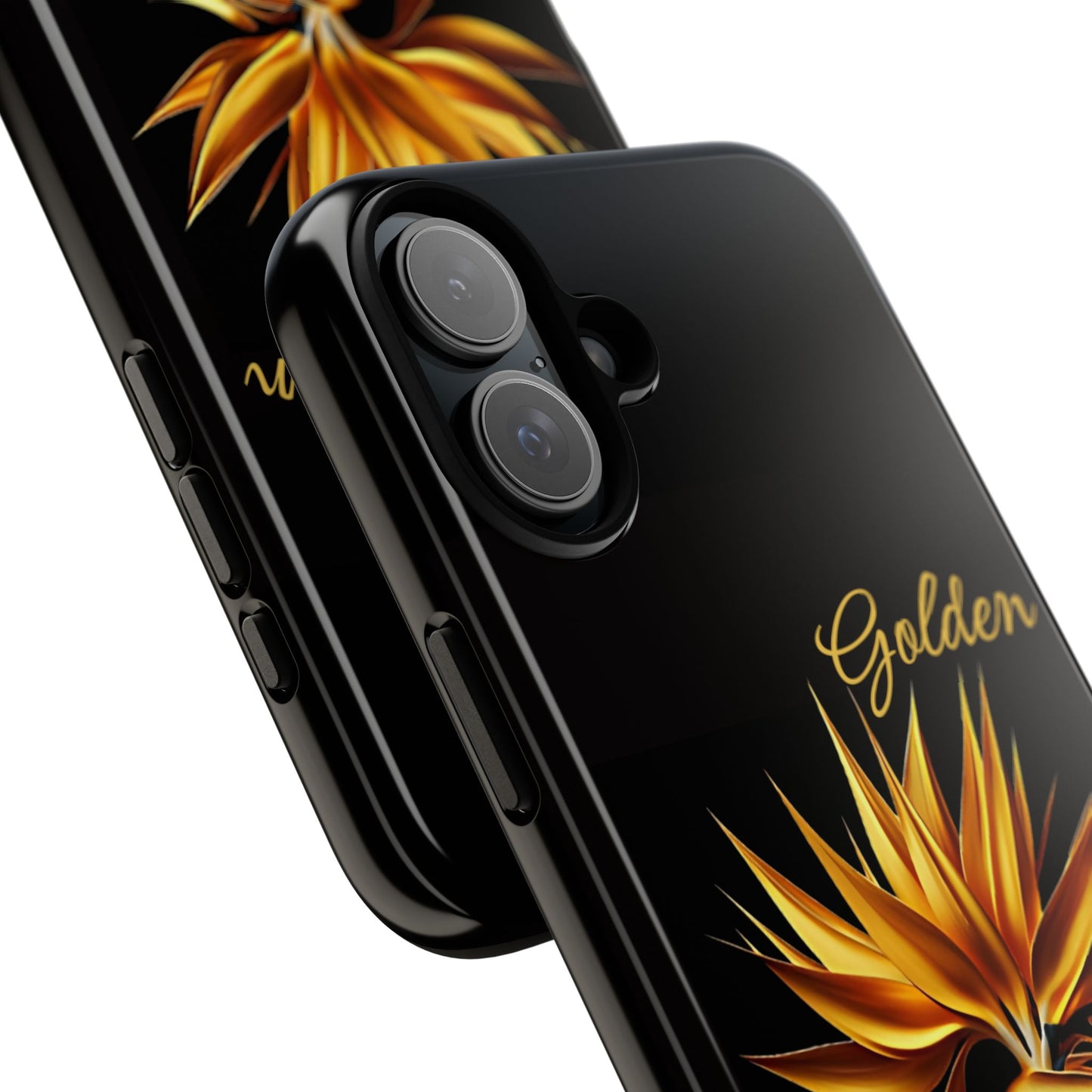 "Golden Touch" Collection -' Bird of Paradise1' design by vca - Designer Tough iPhone Cases