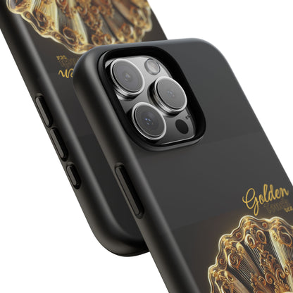 "Golden Touch" Collection - 'OShellPearls' design by vca - Designer iPhone Tough Cases