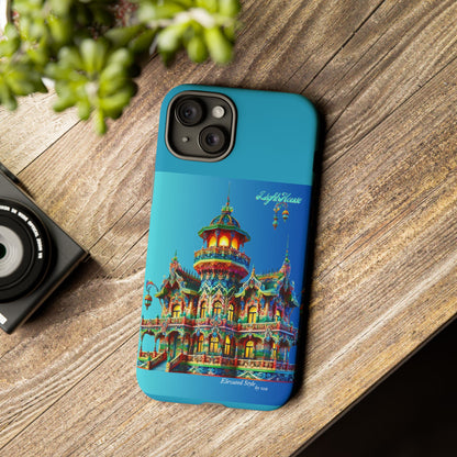 "Elevated Style" Collection - 'LightHouse2' design by vca - Designer iPhone Tough Cases