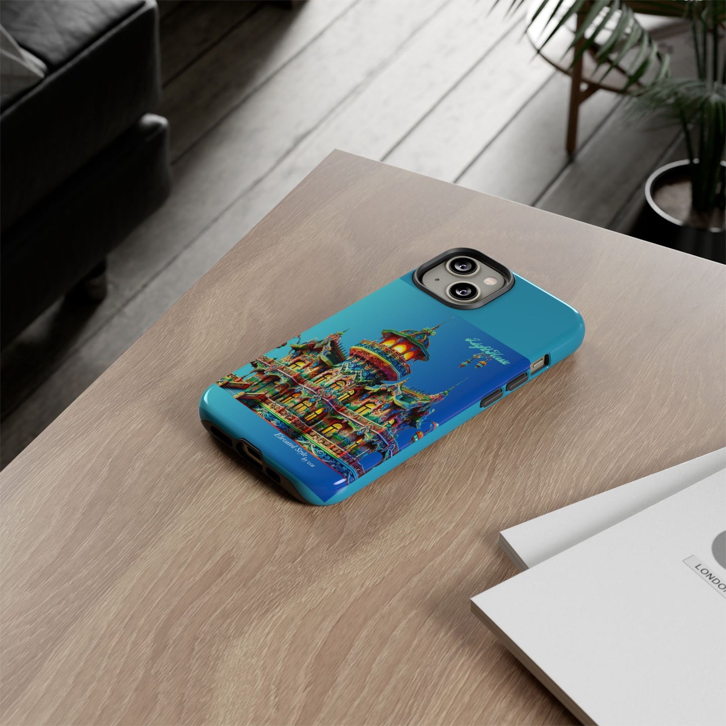 "Elevated Style" Collection - 'LightHouse2' design by vca - Designer iPhone Tough Cases