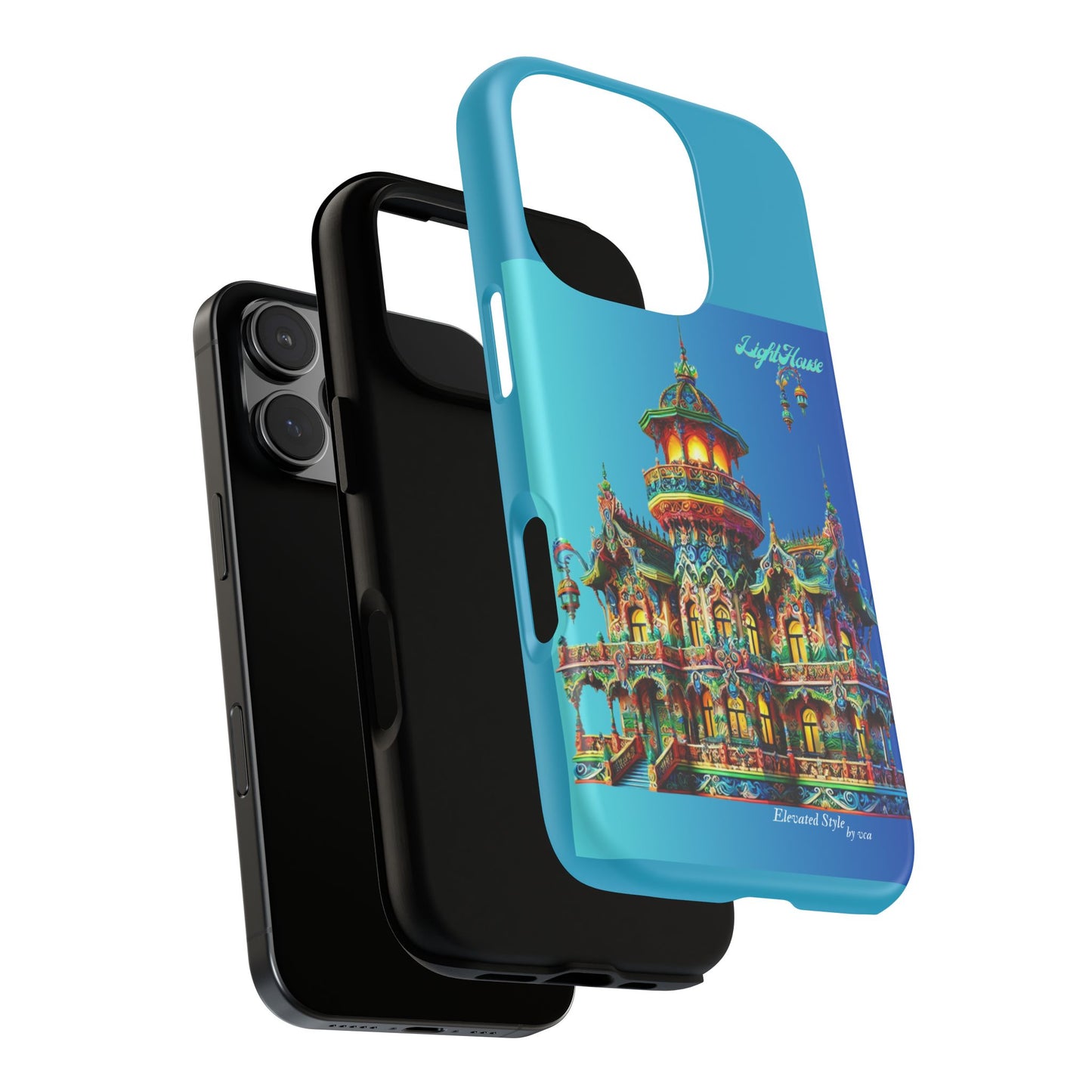 "Elevated Style" Collection - 'LightHouse2' design by vca - Designer iPhone Tough Cases