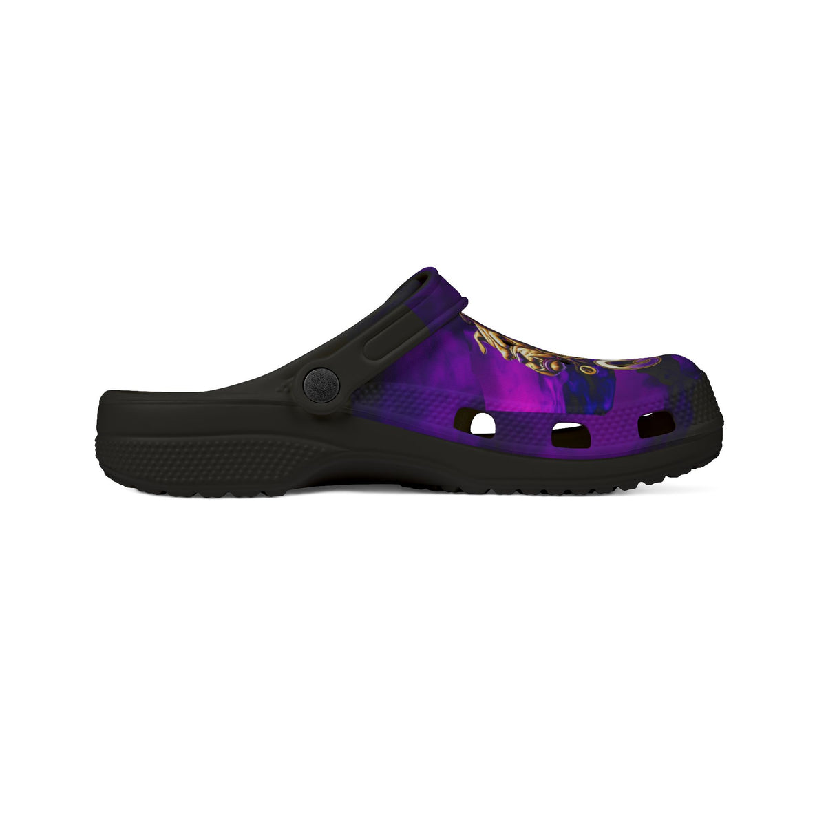 Men's EVA Foam Rubber Shoes - "Q Dogs" design #1, "Greek Elevated Style" collection