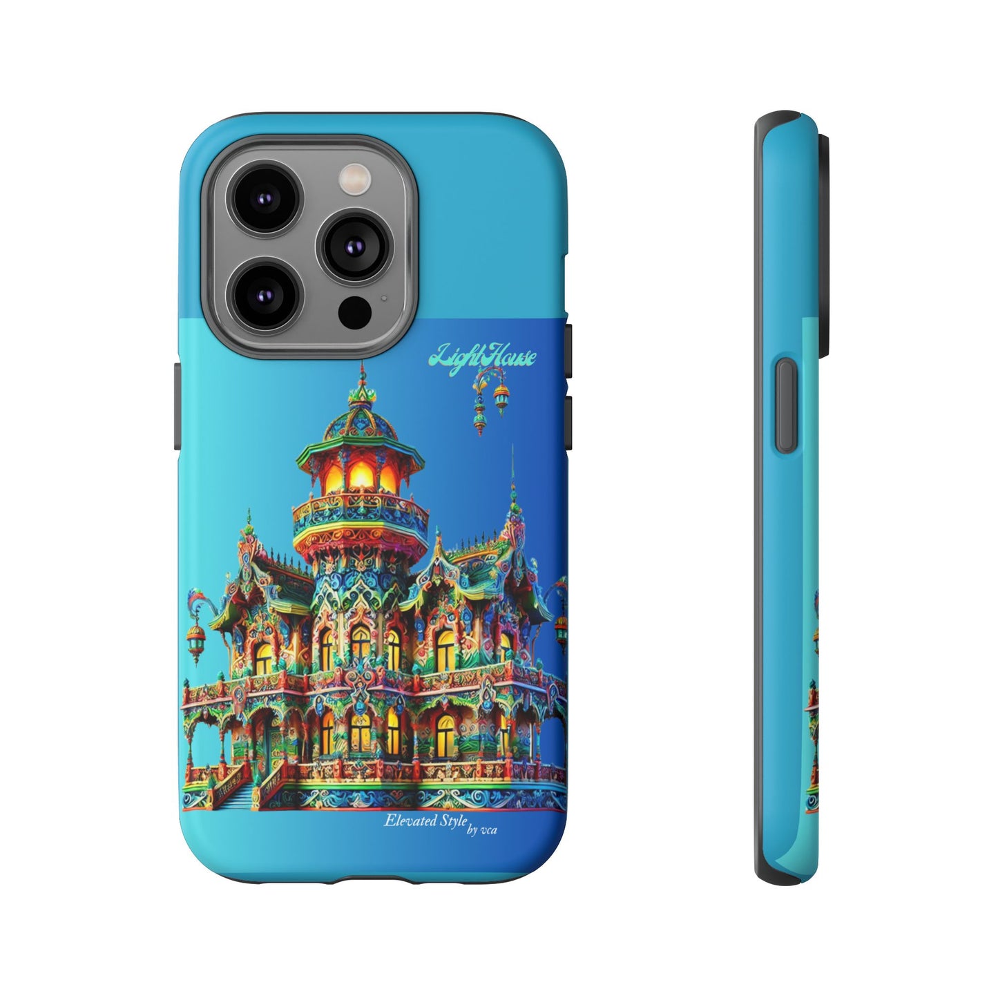 "Elevated Style" Collection - 'LightHouse2' design by vca - Designer iPhone Tough Cases