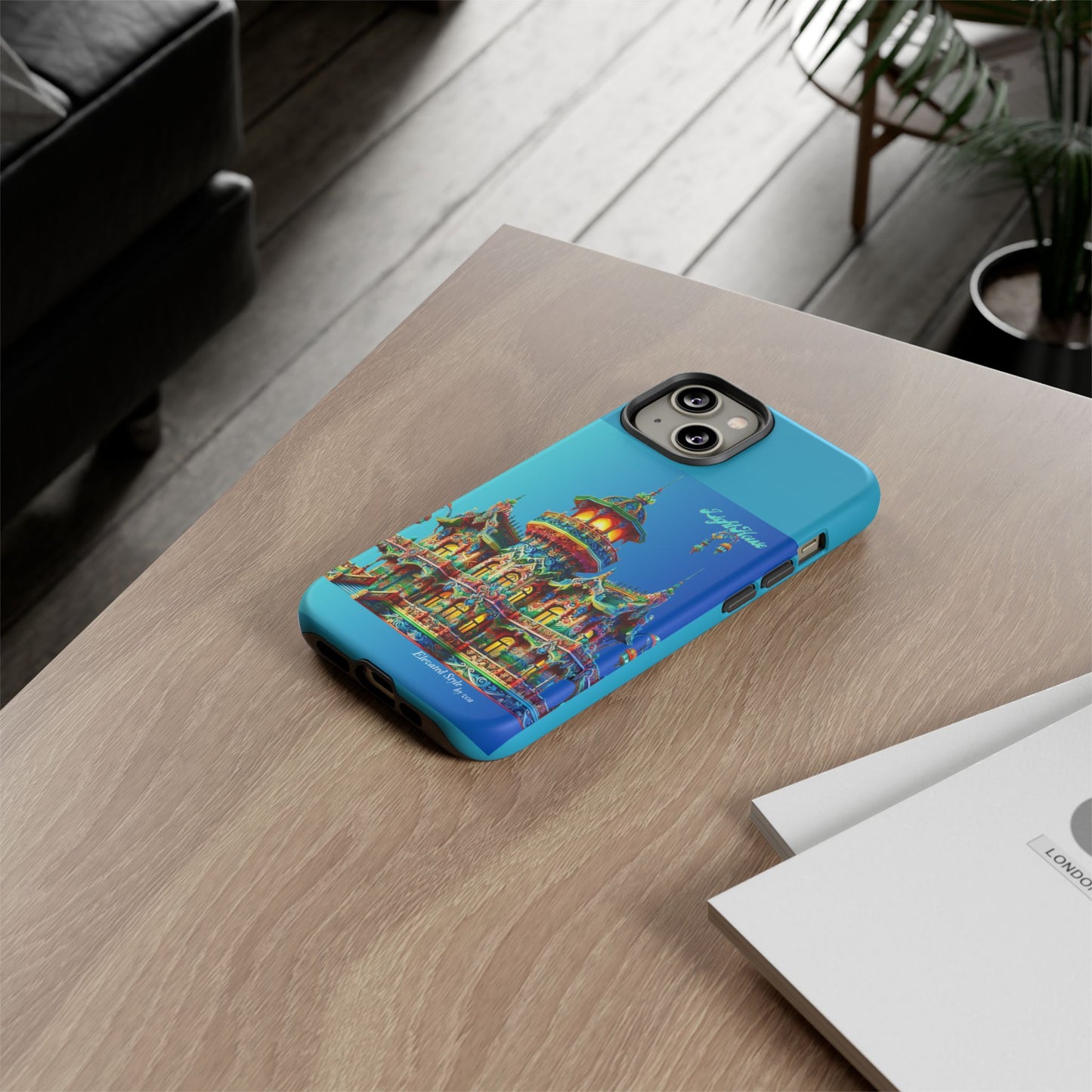 "Elevated Style" Collection - 'LightHouse2' design by vca - Designer iPhone Tough Cases