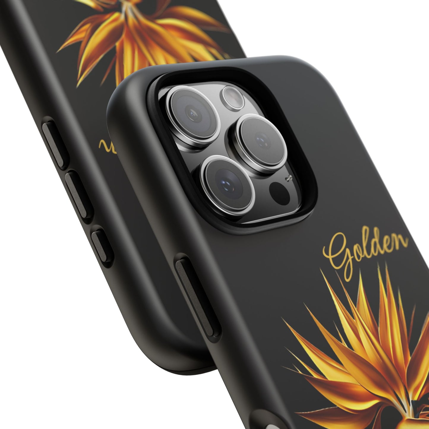 "Golden Touch" Collection -' Bird of Paradise1' design by vca - Designer Tough iPhone Cases