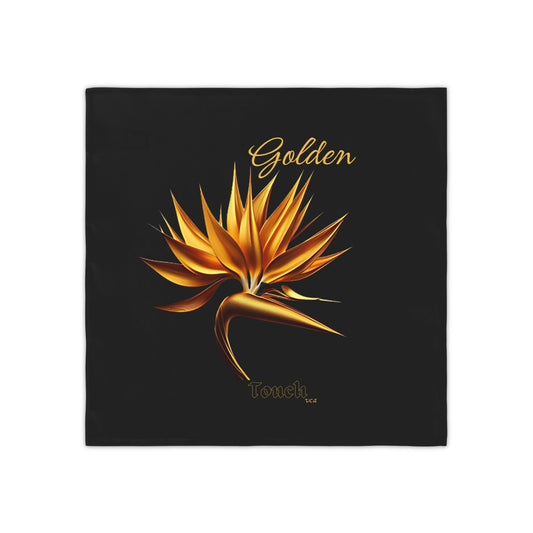 "Golden Touch" collection, 'Bird of Paradise' design #1 by vca - Napkins, set of 4