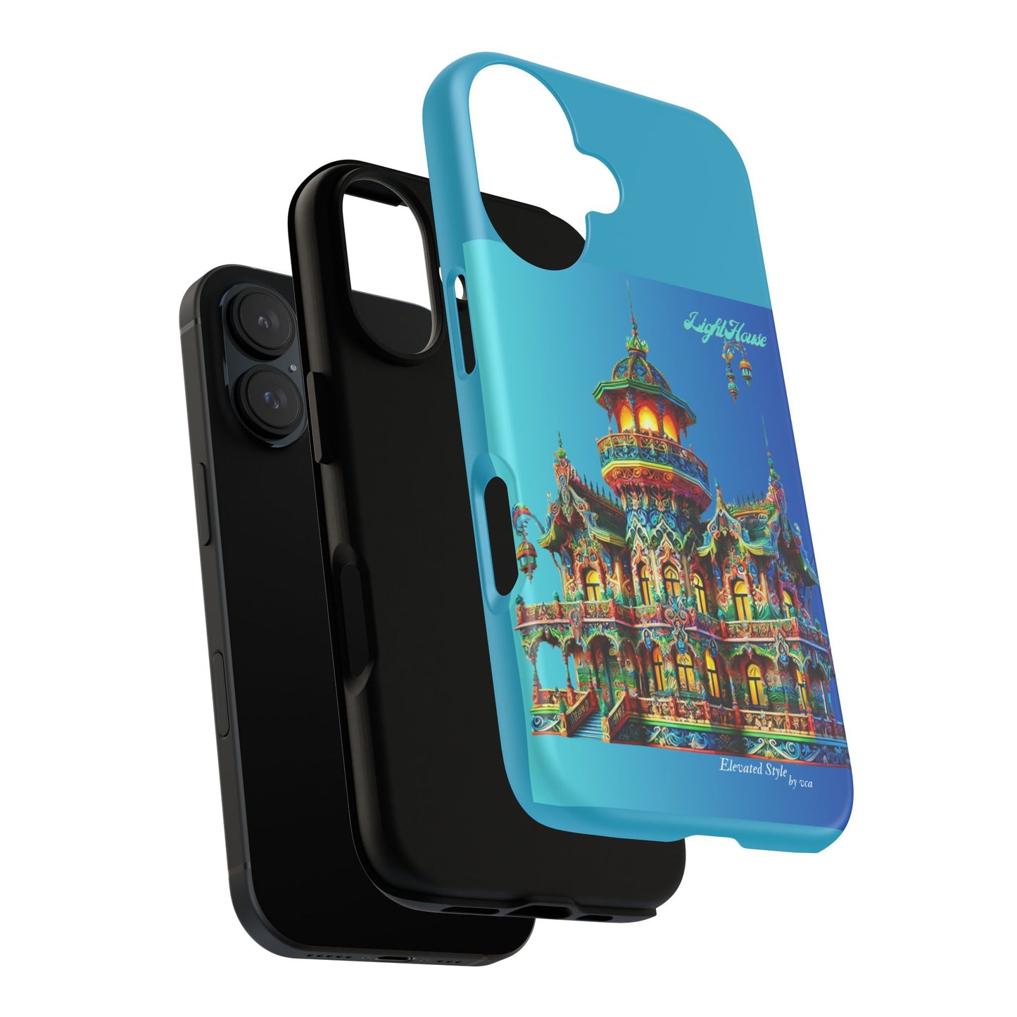 "Elevated Style" Collection - 'LightHouse2' design by vca - Designer iPhone Tough Cases
