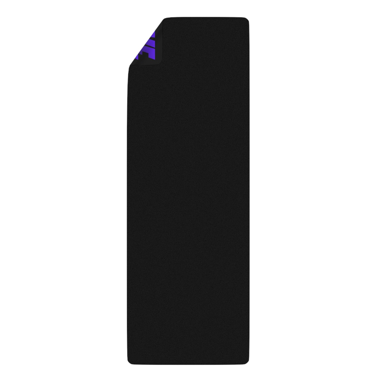 "Elevated Style" Collection - 'Positive Vibes' Designer Yoga Mat by vca - Purple