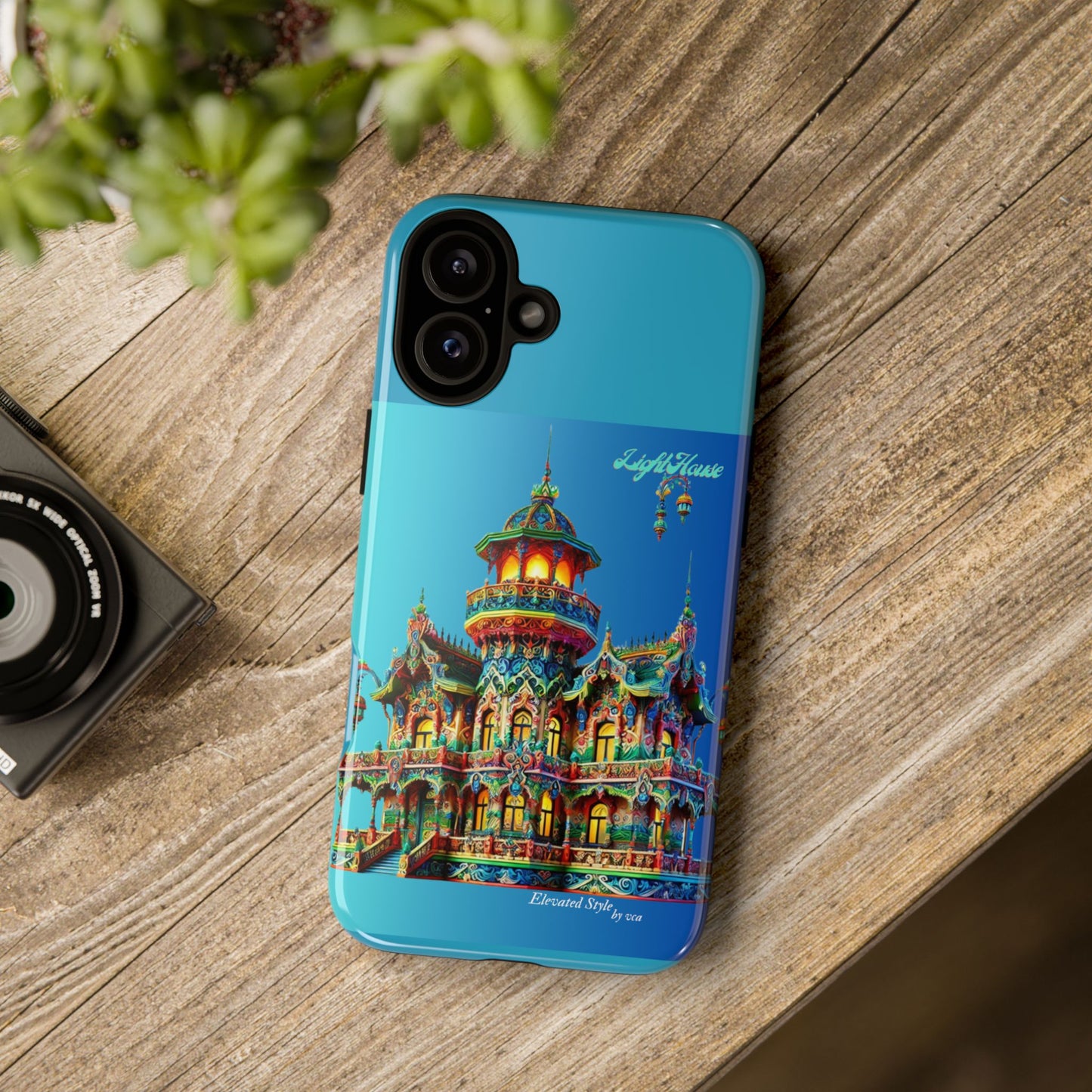 "Elevated Style" Collection - 'LightHouse2' design by vca - Designer iPhone Tough Cases