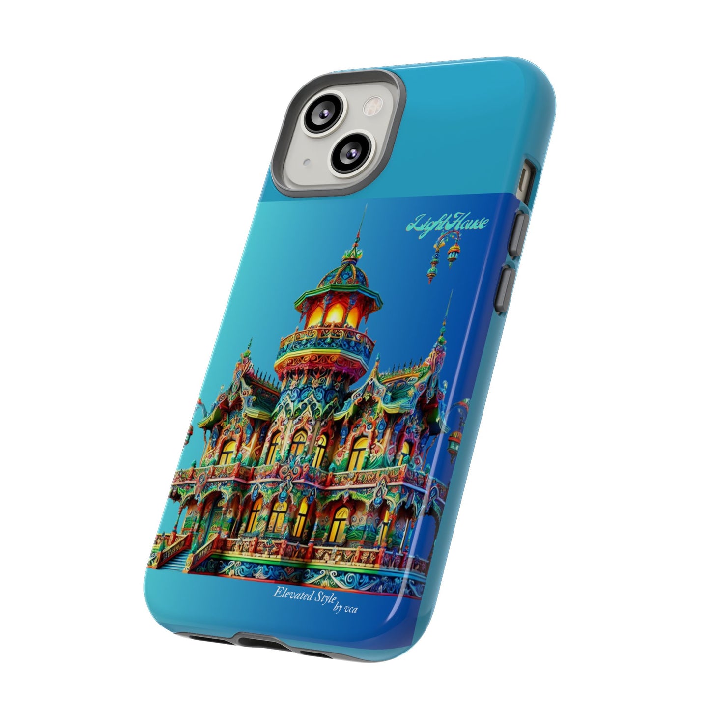 "Elevated Style" Collection - 'LightHouse2' design by vca - Designer iPhone Tough Cases