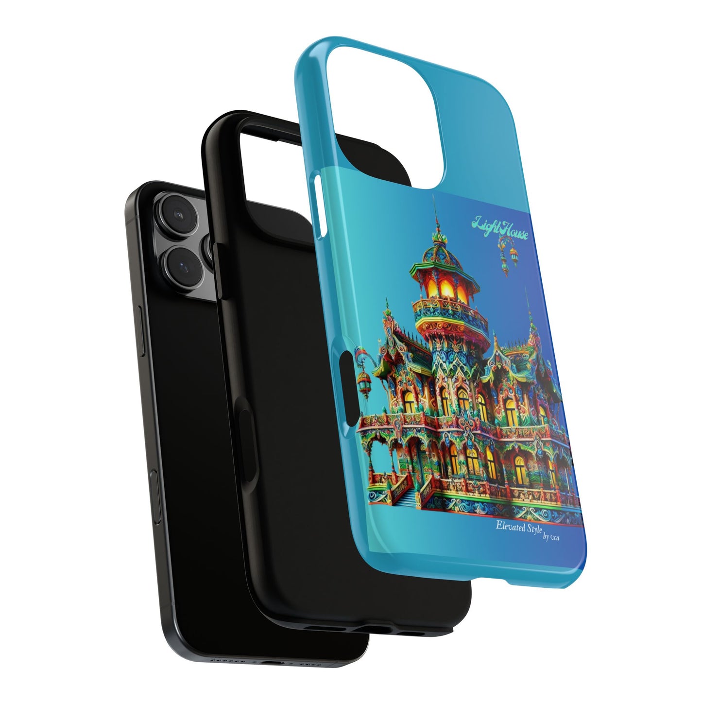 "Elevated Style" Collection - 'LightHouse2' design by vca - Designer iPhone Tough Cases
