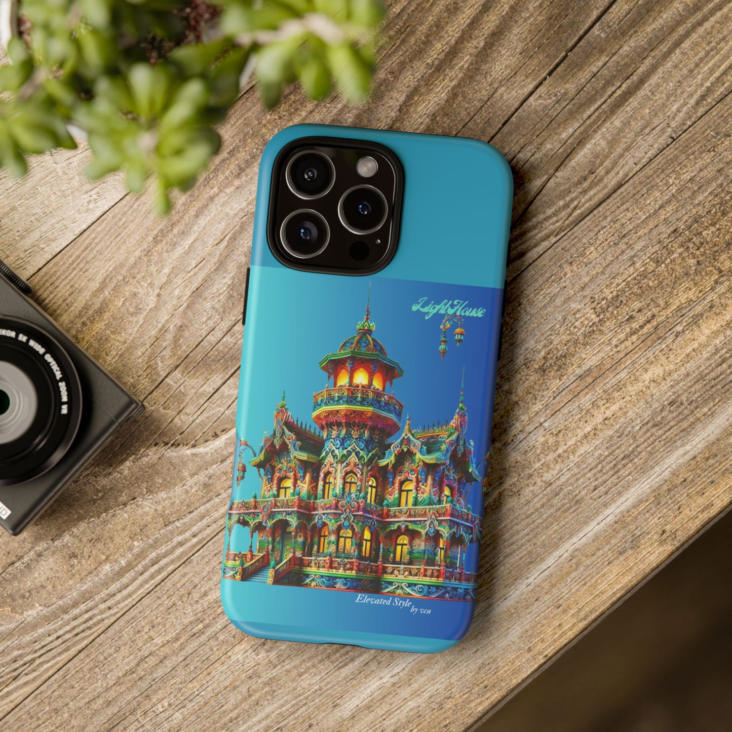 "Elevated Style" Collection - 'LightHouse2' design by vca - Designer iPhone Tough Cases