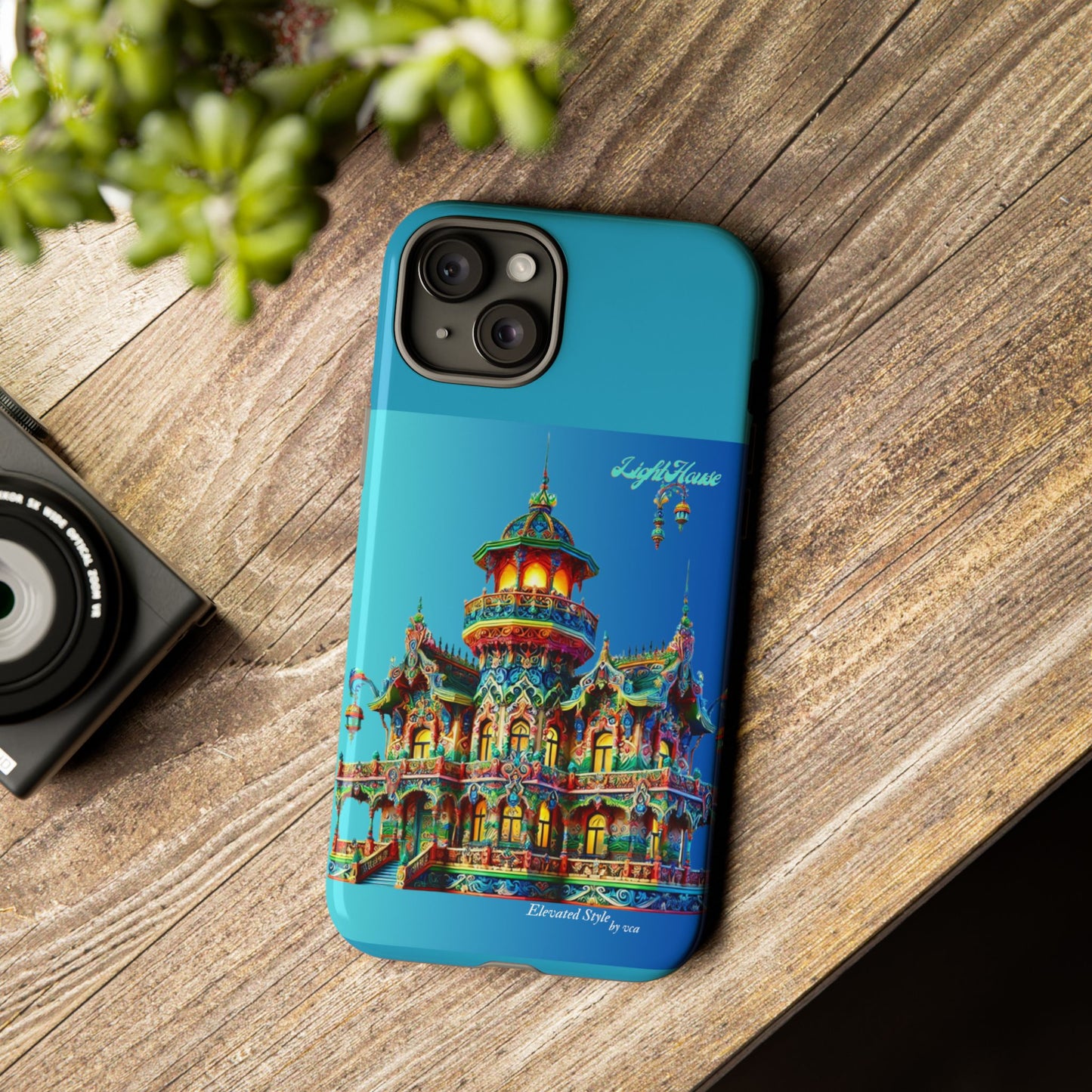 "Elevated Style" Collection - 'LightHouse2' design by vca - Designer iPhone Tough Cases