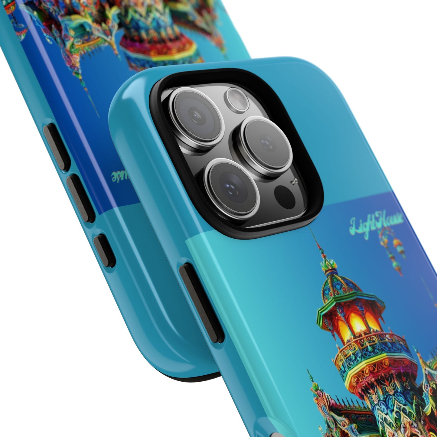 "Elevated Style" Collection - 'LightHouse2' design by vca - Designer iPhone Tough Cases