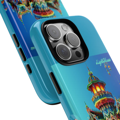 "Elevated Style" Collection - 'LightHouse2' design by vca - Designer iPhone Tough Cases