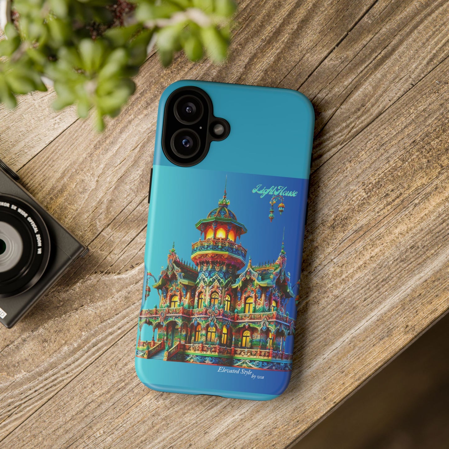 "Elevated Style" Collection - 'LightHouse2' design by vca - Designer iPhone Tough Cases