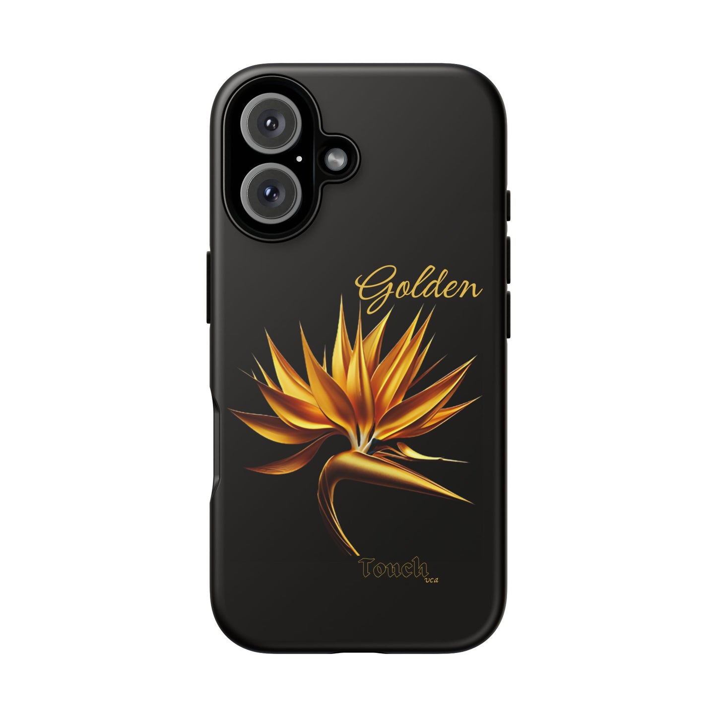 "Golden Touch" Collection -' Bird of Paradise1' design by vca - Designer Tough iPhone Cases