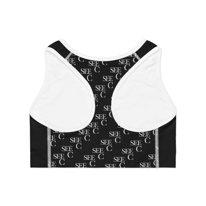 "Elevated Style" Collection - 'C Change' Design by vca - Sports Bra