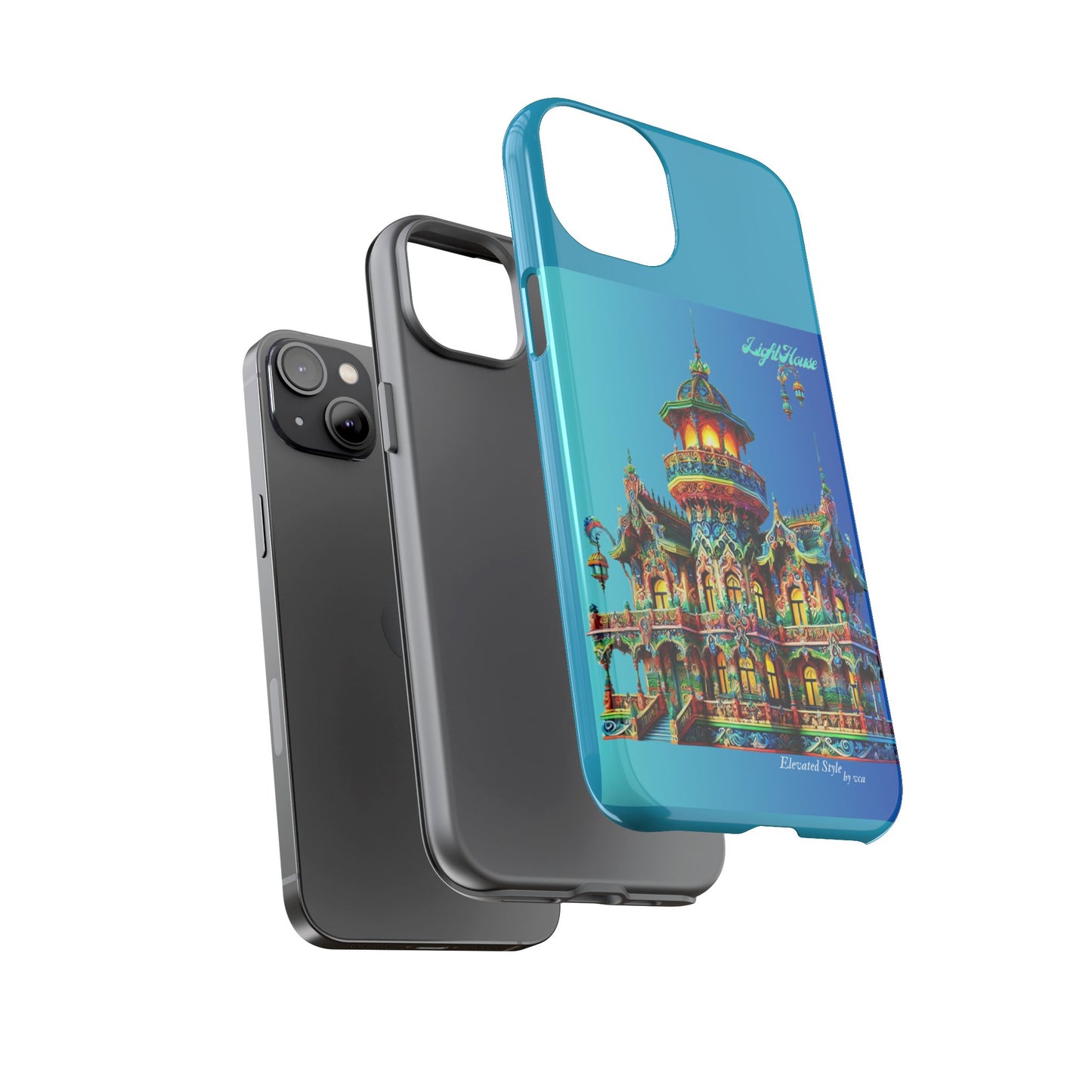 "Elevated Style" Collection - 'LightHouse2' design by vca - Designer iPhone Tough Cases