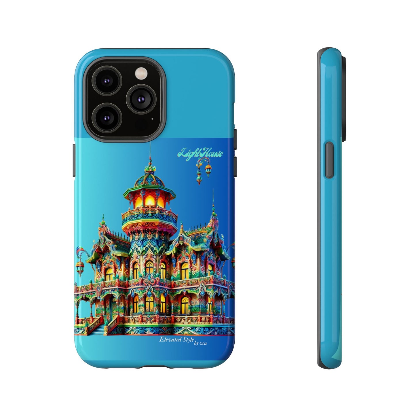 "Elevated Style" Collection - 'LightHouse2' design by vca - Designer iPhone Tough Cases