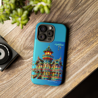 "Elevated Style" Collection - 'LightHouse2' design by vca - Designer iPhone Tough Cases