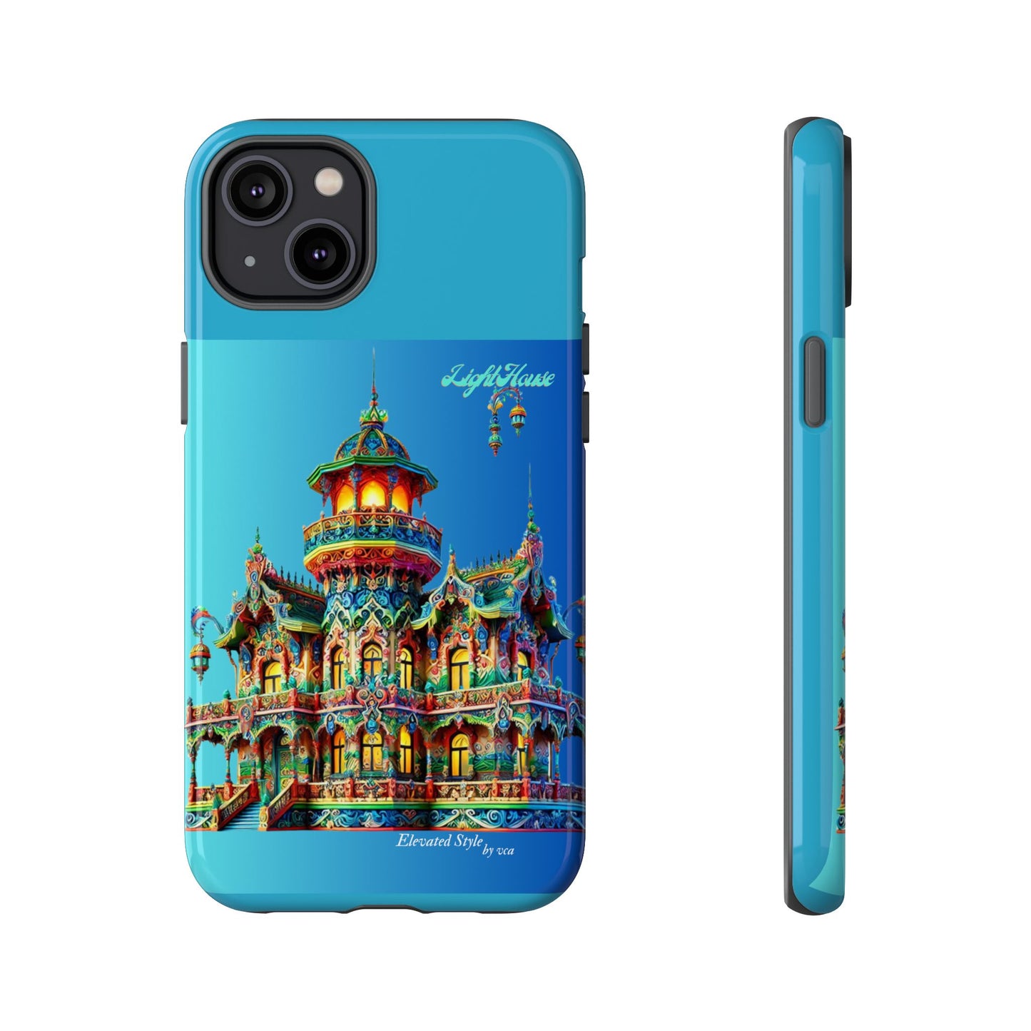 "Elevated Style" Collection - 'LightHouse2' design by vca - Designer iPhone Tough Cases