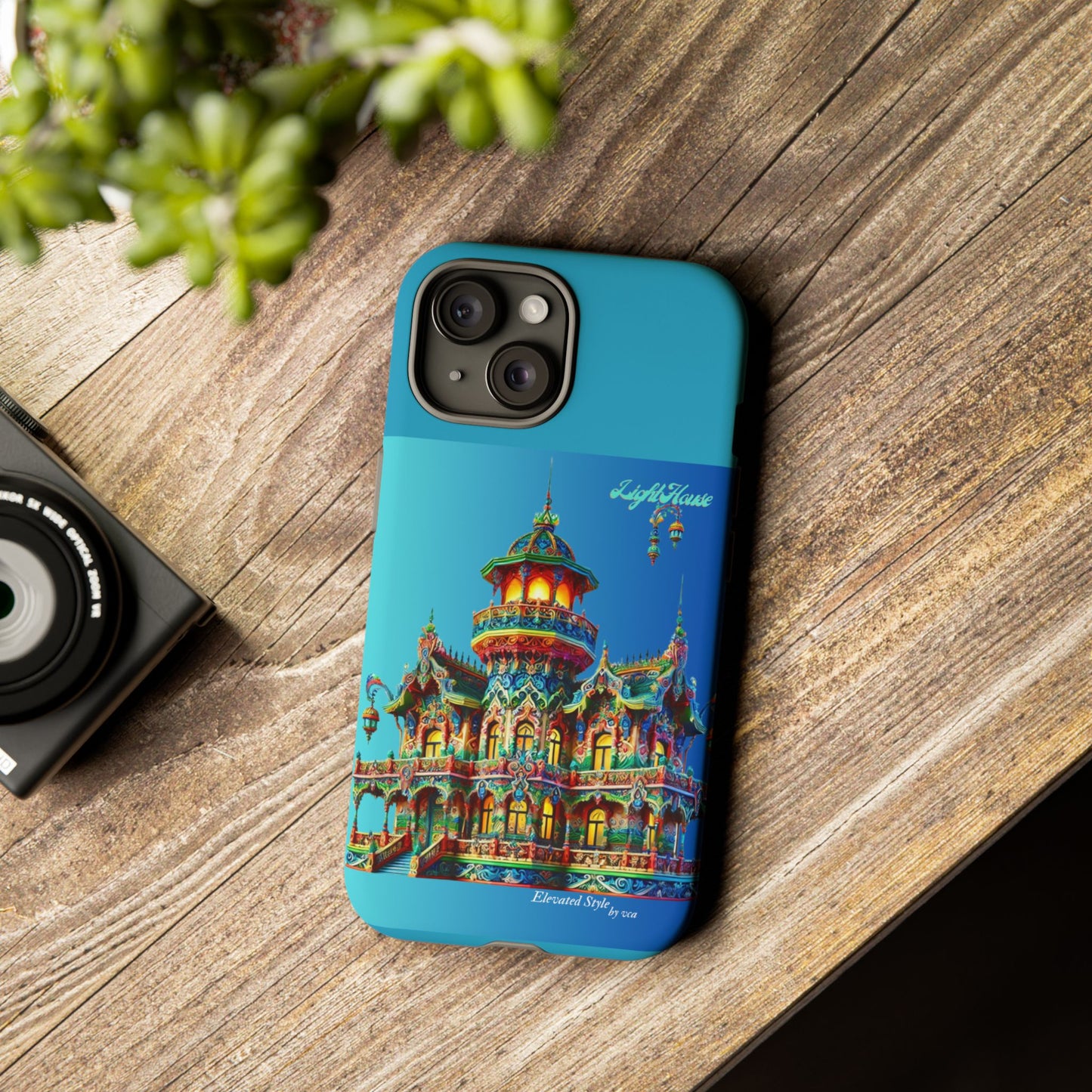 "Elevated Style" Collection - 'LightHouse2' design by vca - Designer iPhone Tough Cases