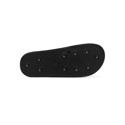 Stylish 'Soundwave' Men's Slide Sandals — "Elevated Style' Collection - Graphic Soundwave Design by vca