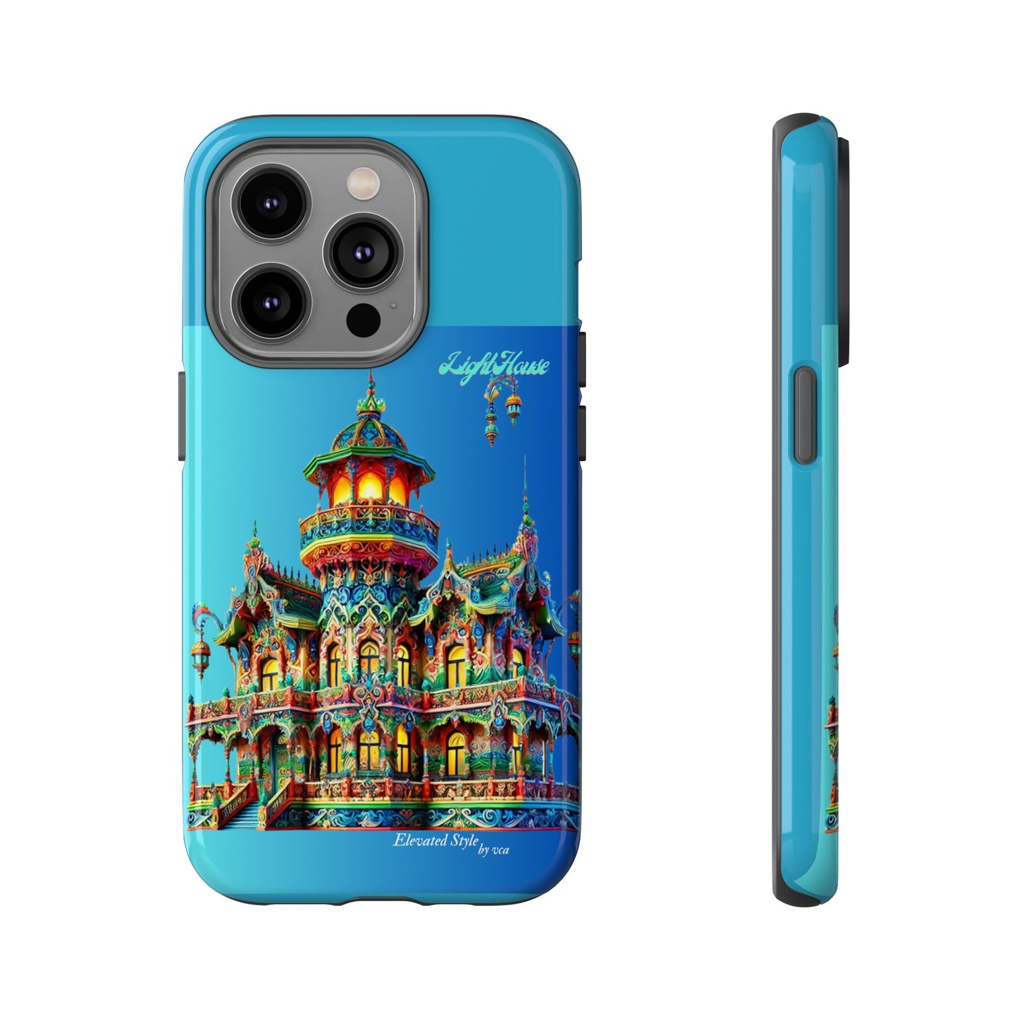 "Elevated Style" Collection - 'LightHouse2' design by vca - Designer iPhone Tough Cases