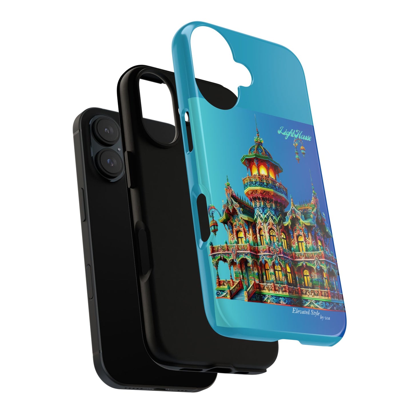 "Elevated Style" Collection - 'LightHouse2' design by vca - Designer iPhone Tough Cases