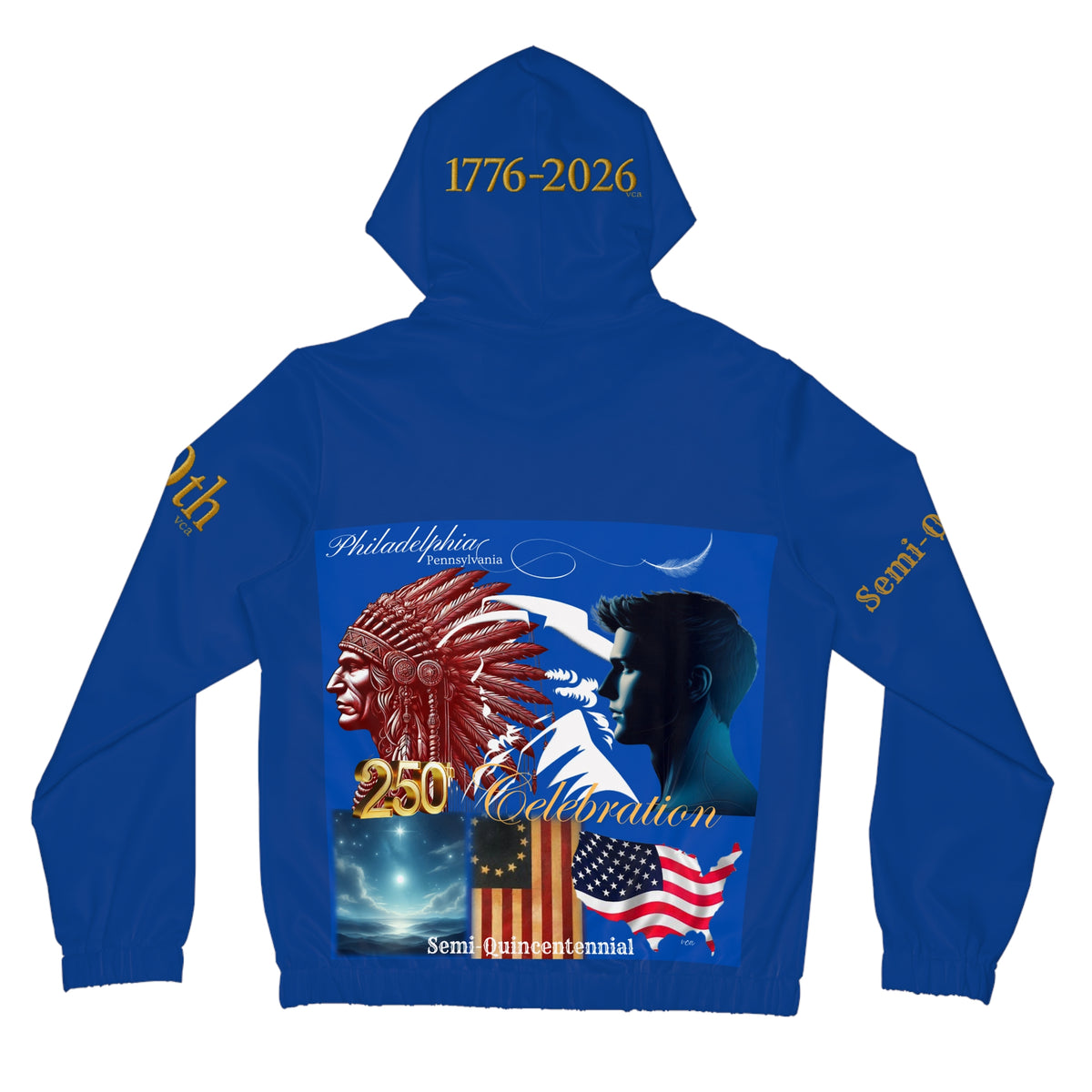 "Legacy of Liberty" Collection - The Official 2026 Limited Edition - PHL 1776 -2026 Women's Designer Jacket by vca