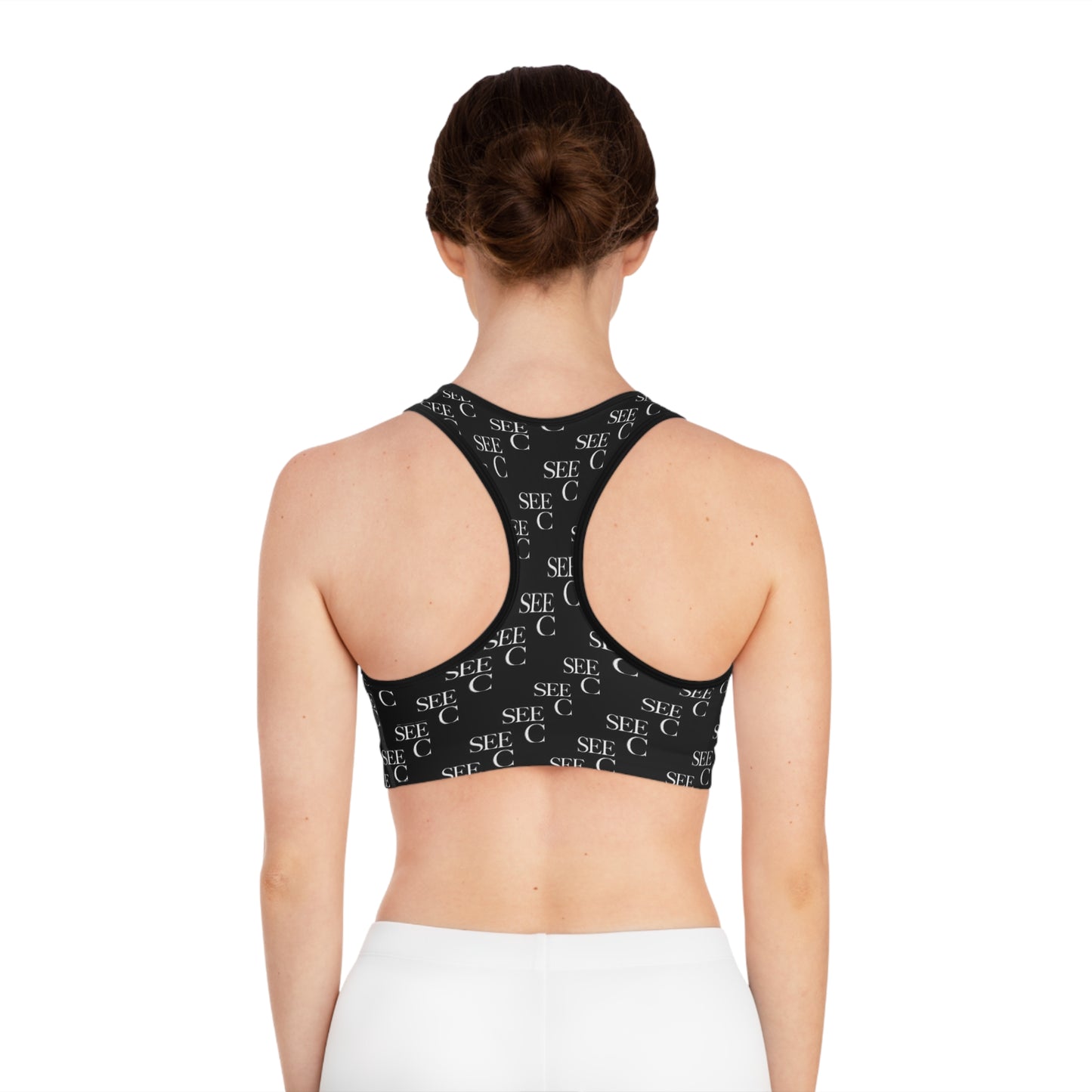 "Elevated Style" Collection - 'C Change' Design by vca - Sports Bra