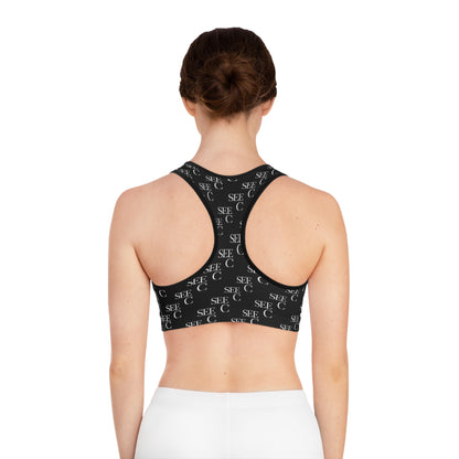 "Elevated Style" Collection - 'C Change' Design by vca - Sports Bra